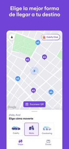 Cabify, viaja como te mereces для iOS — скриншот 5