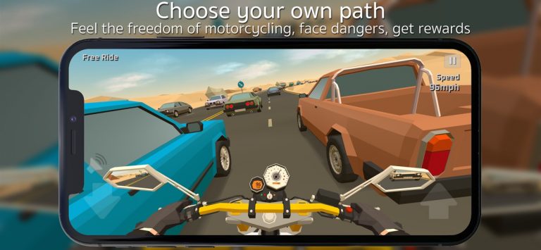 Cafe Racer: Moto riding для iOS — скриншот 5