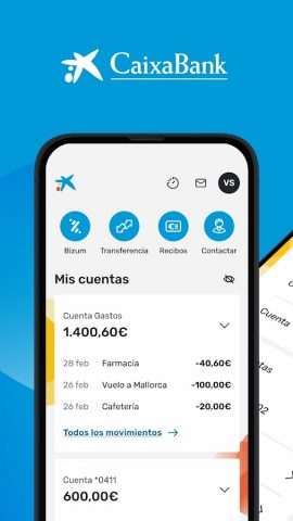 CaixaBankNow: Tu Banco online для Android — скриншот 1
