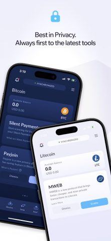 Cake Wallet: Crypto, Made Easy для Android — скриншот 1