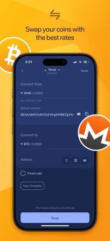 Cake Wallet: Crypto, Made Easy для Android — скриншот 3