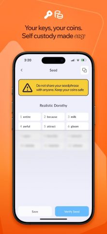 Cake Wallet: Crypto, Made Easy для Android — скриншот 4