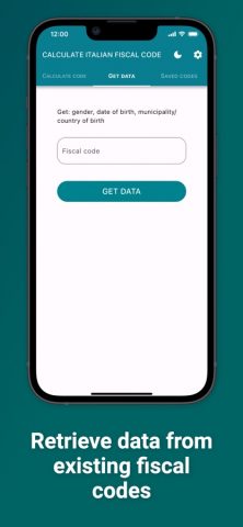 Calculate Italian fiscal code для iOS — скриншот 4