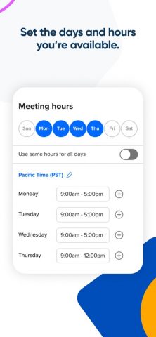Calendly Mobile — скриншот 3