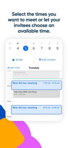 Calendly Mobile — скриншот 4