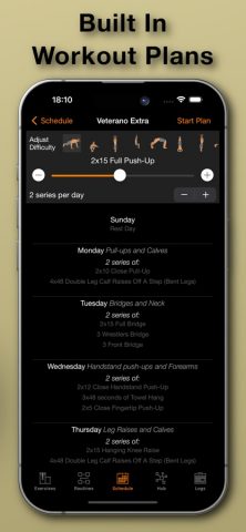 Calisthenics Mastery для iOS — скриншот 4