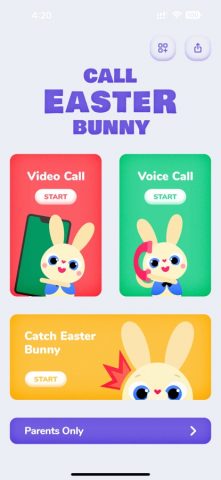 Call Easter Bunny для iOS — скриншот 1