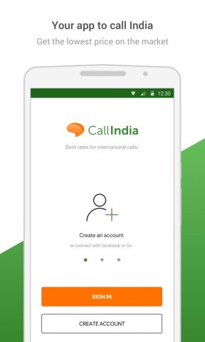 Call India Unlimited для Android — скриншот 1