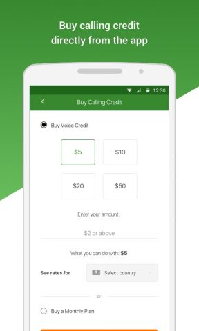 Call India Unlimited для Android — скриншот 2