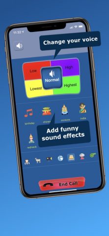 Call Voice Changer — IntCall для iOS — скриншот 3