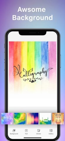 Calligraphy — Art Maker для iOS — скриншот 1