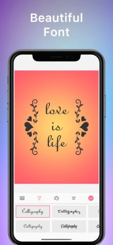 Calligraphy — Art Maker для iOS — скриншот 2