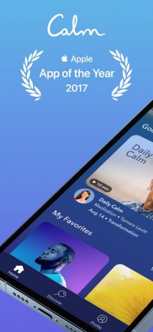 Calm для iOS — скриншот 1