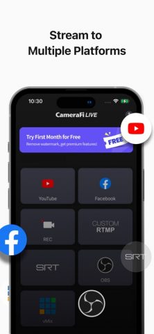 CameraFi Live для iOS — скриншот 3