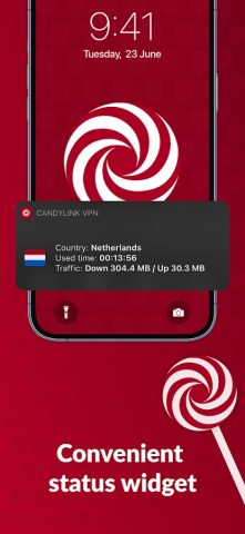 CandyLink VPN для Android — скриншот 4
