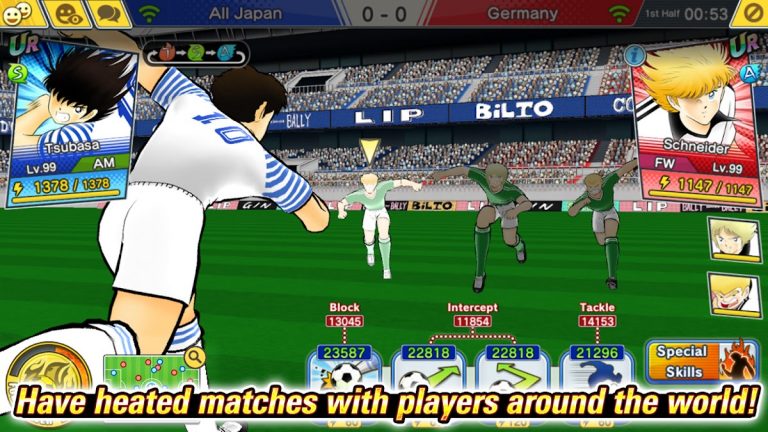 Captain Tsubasa: Dream Team для Android — скриншот 2
