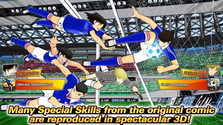 Captain Tsubasa: Dream Team для Android — скриншот 3