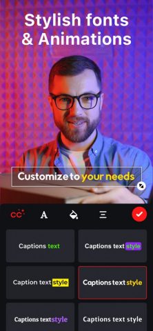 Captions: Субтитры для Видео для iOS — скриншот 3