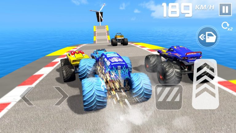 Monster Truck Stunt Racing для Android — скриншот 5