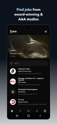 Cara: Art & Social для Android — скриншот 3