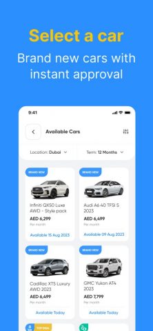 Carasti Car Subscription для iOS — скриншот 2