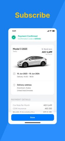Carasti Car Subscription для iOS — скриншот 5
