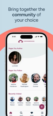 CaringBridge для iOS — скриншот 4