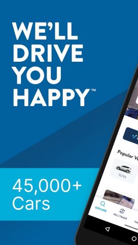 Carvana: Buy/Sell Used Cars для Android — скриншот 1