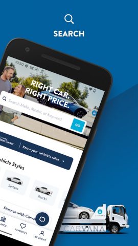 Carvana: Buy/Sell Used Cars для Android — скриншот 2