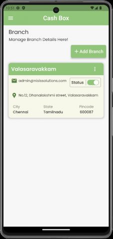 Cash Box для Android — скриншот 3