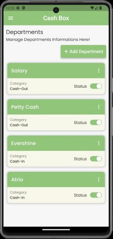 Cash Box для Android — скриншот 4