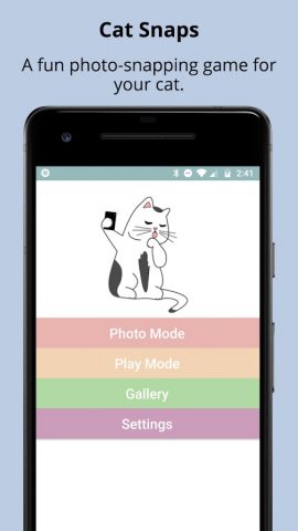 Cat Snaps — Make Cat Selfies для Android — скриншот 1