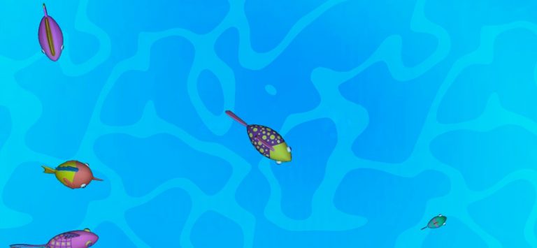 Cat fish game for cats для iOS — скриншот 2