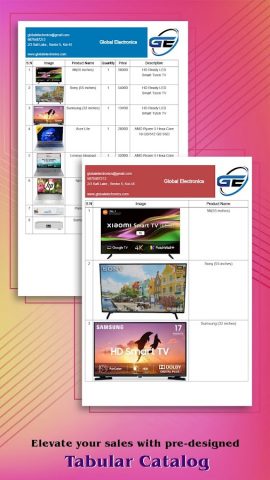 Catalog Maker :Create & Share для Android — скриншот 4