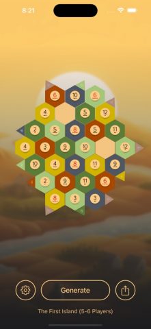 Catanous — Catan Map Generator для iOS — скриншот 5
