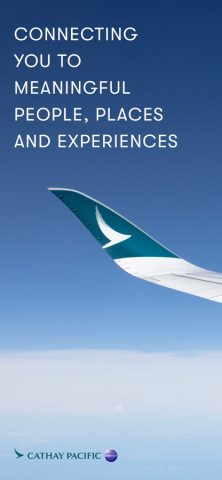 Cathay Pacific для iOS — скриншот 1