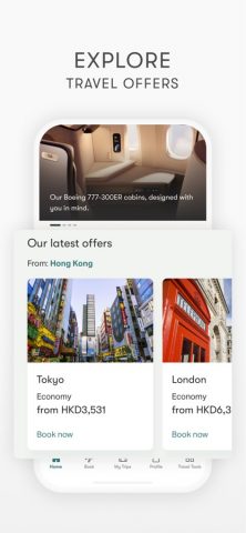 Cathay Pacific для iOS — скриншот 3