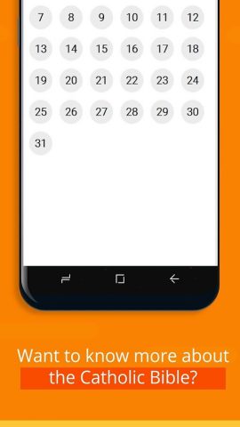 Catholic Bible для Android — скриншот 3