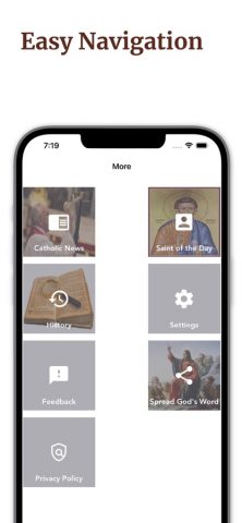Catholic Bible: Daily reading для iOS — скриншот 5