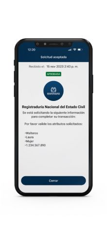 Cedula Digital Colombia для iOS — скриншот 4