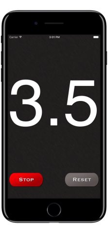 Cекундомер для iOS — скриншот 2