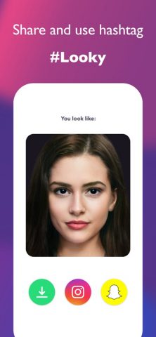 Celebrity Look Alike — Looky для iOS — скриншот 3