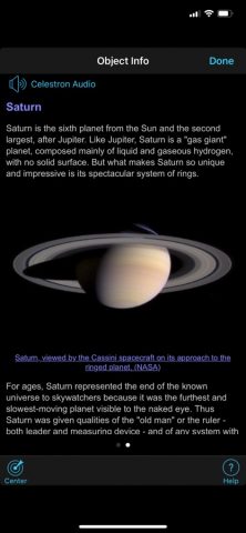 Celestron SkyPortal для iOS — скриншот 3