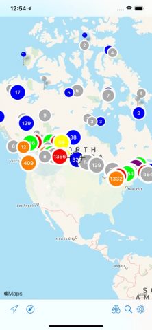 Cell Towers Canada для iOS — скриншот 1