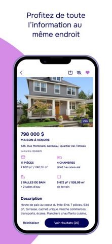 Centris.ca — Immobilier для iOS — скриншот 5