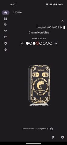 Chameleon Ultra GUI для Android — скриншот 2