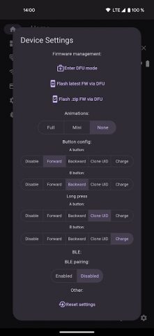 Chameleon Ultra GUI для Android — скриншот 3