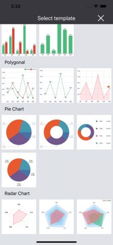 ChartLre — создать диаграмму для iOS — скриншот 2