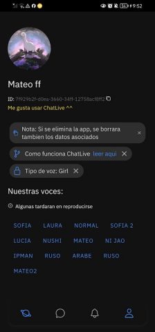 Chat Live для Android — скриншот 3