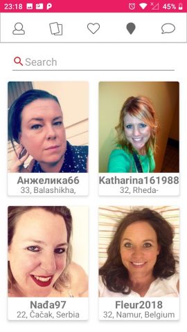 Chat & dating 4 mature singles для Android — скриншот 1